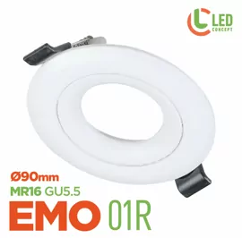 Світильник точковий PC EMO 01R MR16 білий LED CONCEPT