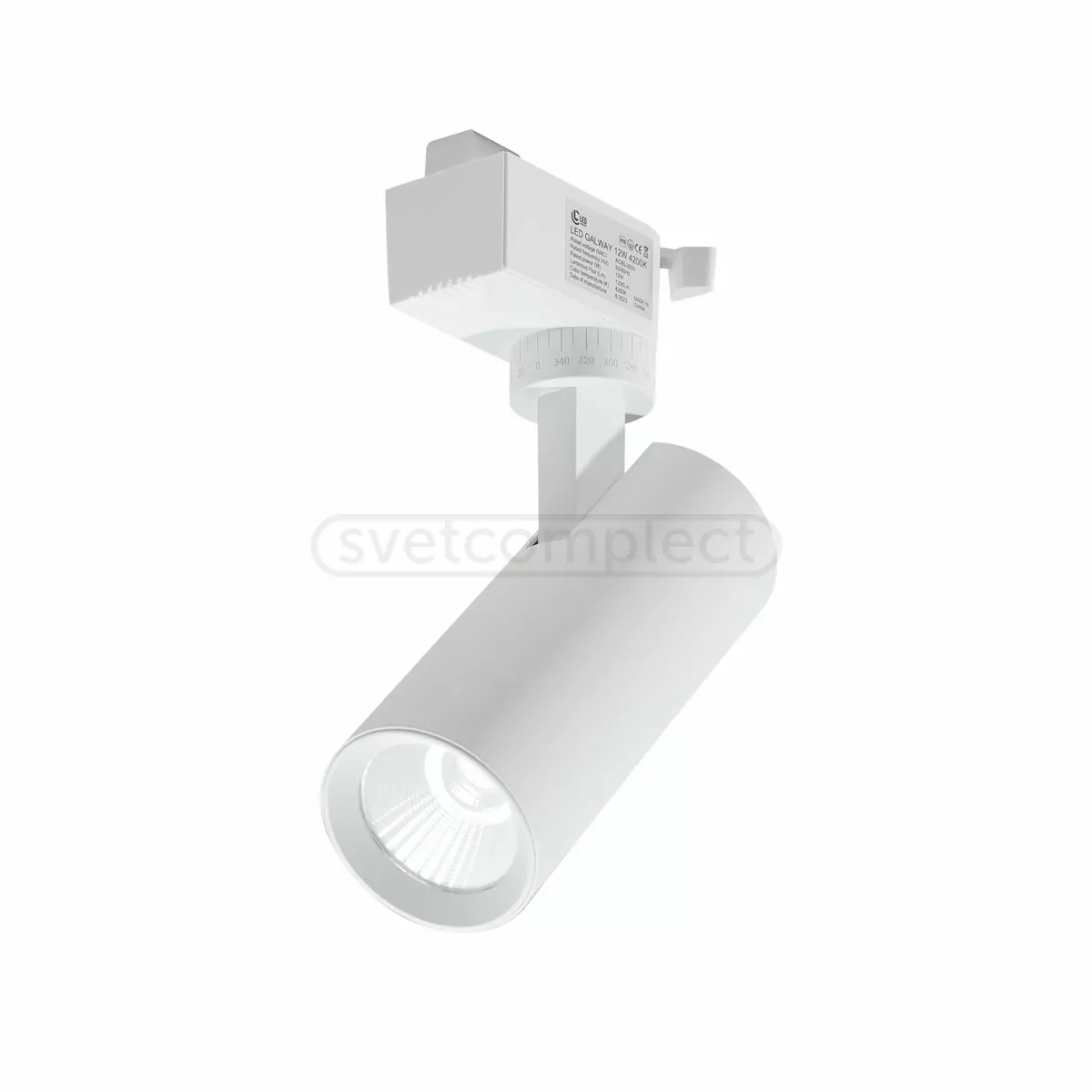 Трековий свiтильник LED GALWAY 12W 4200K WH LED CONCEPT