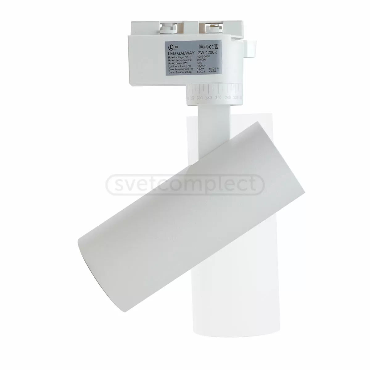 Трековий свiтильник LED GALWAY 12W 4200K WH LED CONCEPT