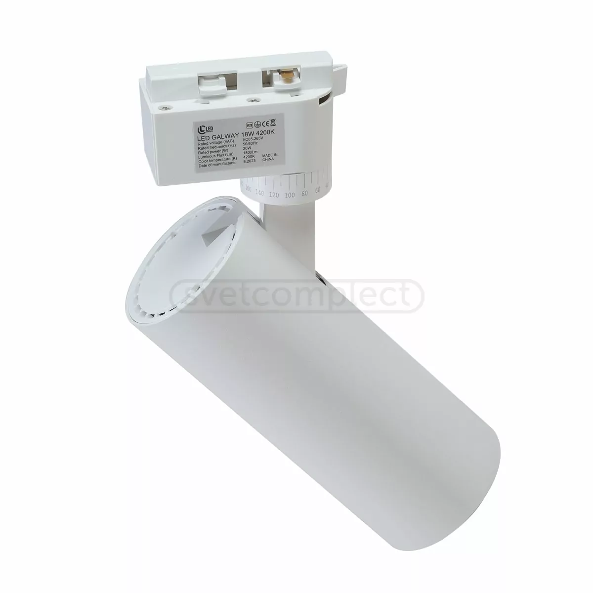 Трековий свiтильник LED GALWAY 18W 4200K WH LED CONCEPT