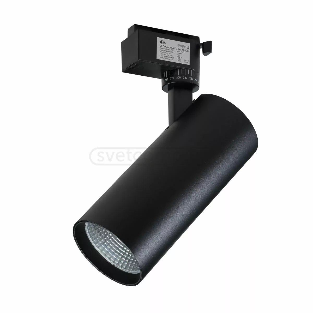 Трековий свiтильник LED GALWAY 30W 4200K BK LED CONCEPT