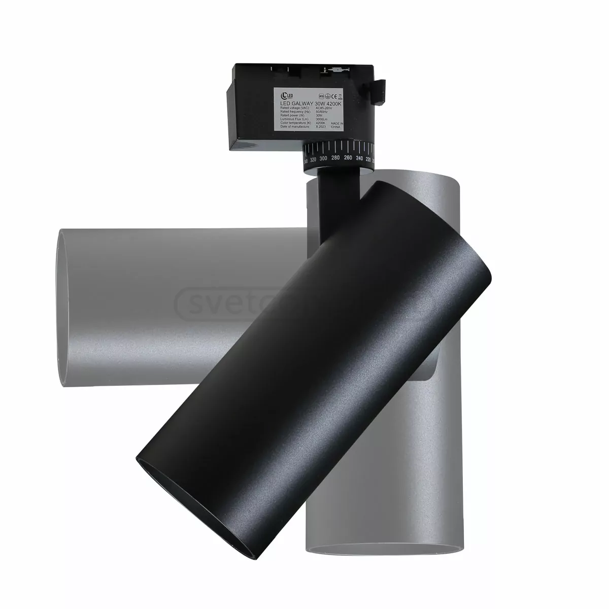 Трековий свiтильник LED GALWAY 30W 4200K BK LED CONCEPT