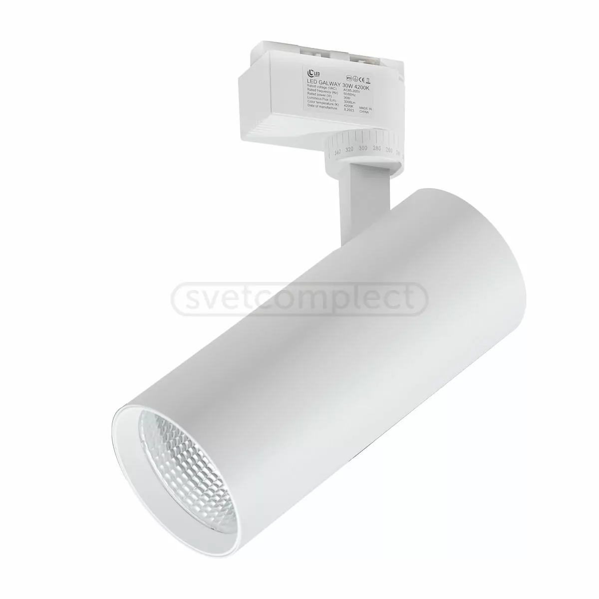 Трековий свiтильник LED GALWAY 30W 4200K WH LED CONCEPT Трековий свiтильник LED GALWAY 30W 4200K WH LED CONCEPT