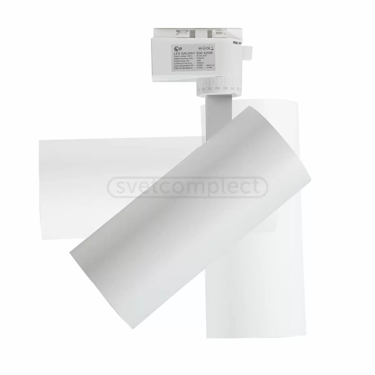 Трековий свiтильник LED GALWAY 30W 4200K WH LED CONCEPT Трековий свiтильник LED GALWAY 30W 4200K WH LED CONCEPT