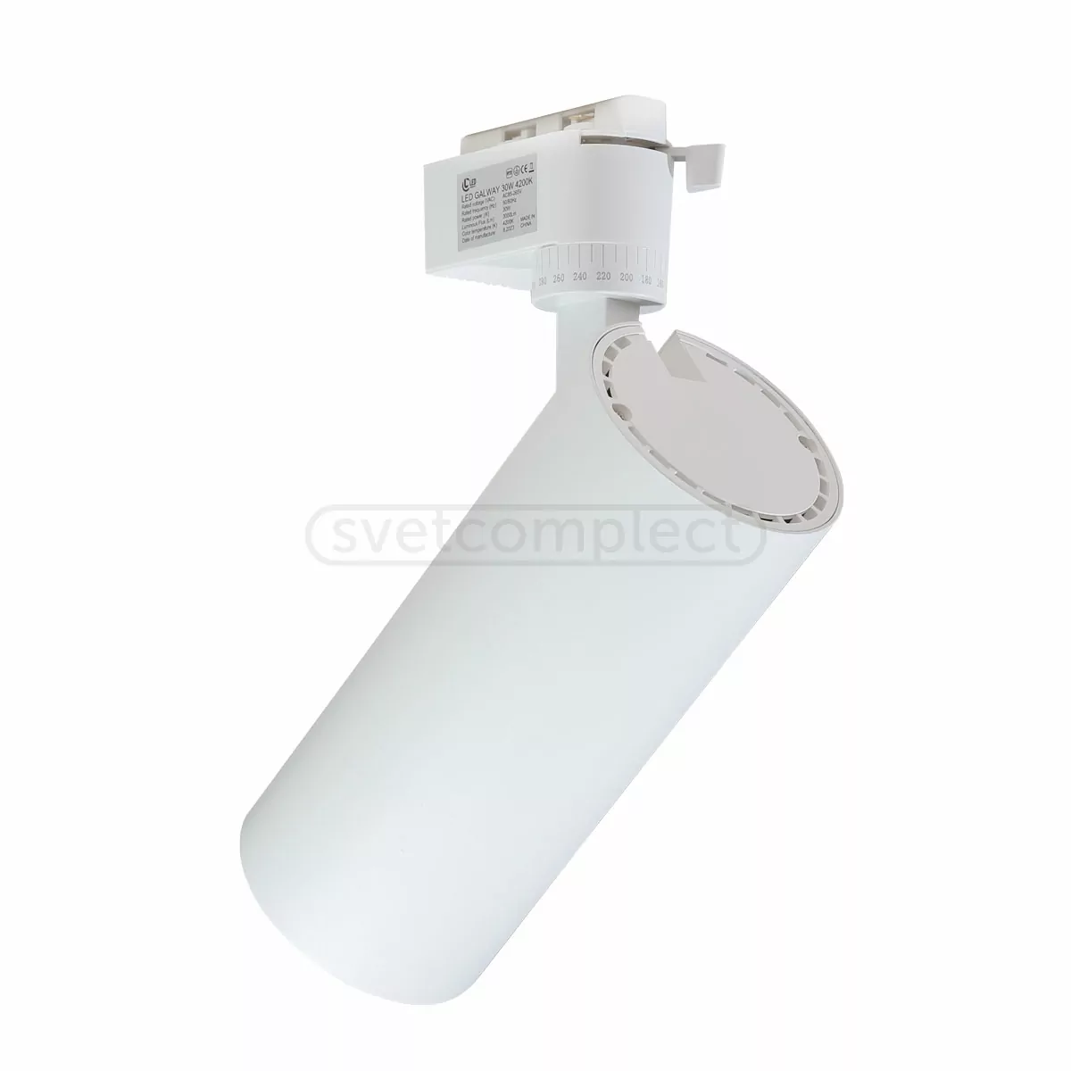 Трековий свiтильник LED GALWAY 30W 4200K WH LED CONCEPT Трековий свiтильник LED GALWAY 30W 4200K WH LED CONCEPT