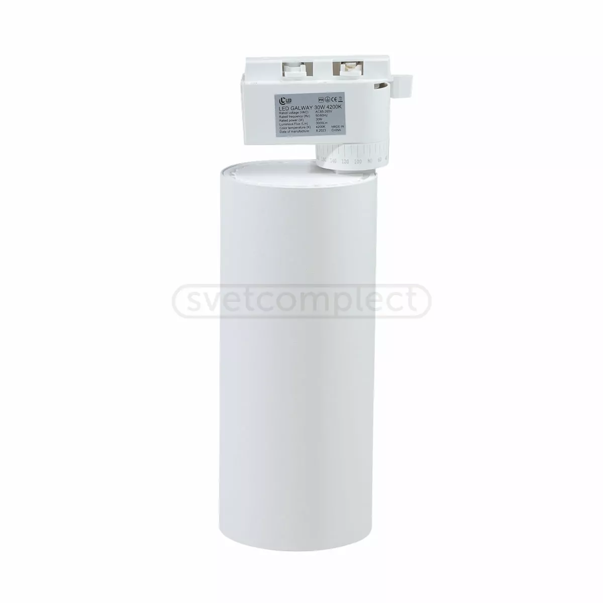 Трековий свiтильник LED GALWAY 30W 4200K WH LED CONCEPT Трековий свiтильник LED GALWAY 30W 4200K WH LED CONCEPT