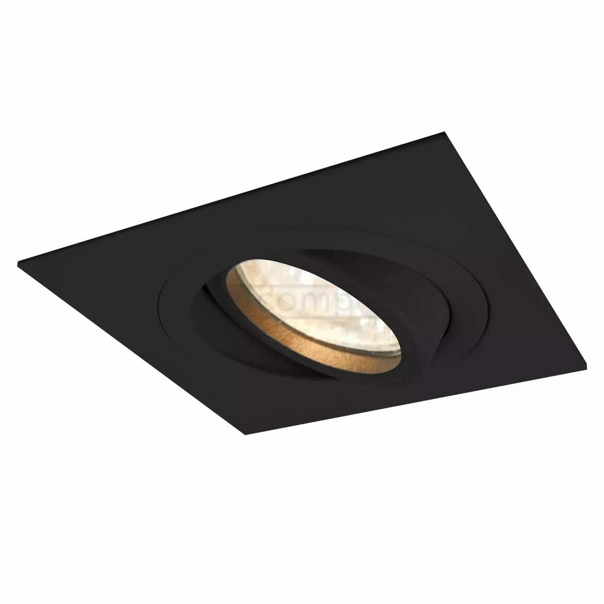 Світильник точковий HDL-AT 10 ВK Slim (1 box 3 psc) чорний СВЕТКОМПЛЕКТ