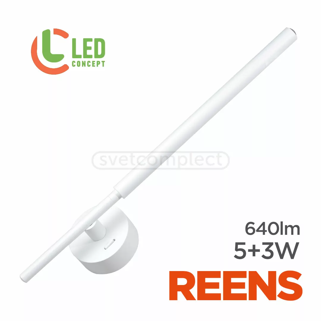 Підсвітка декоративна LED REENS 2 Light 3+5W WH LED CONCEPT Підсвітка декоративна LED REENS 2 Light 3+5W WH LED CONCEPT