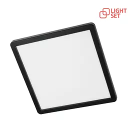 Світильник LED SYNEVIR S 220 18W 4500K чорний back light LIGHT SET