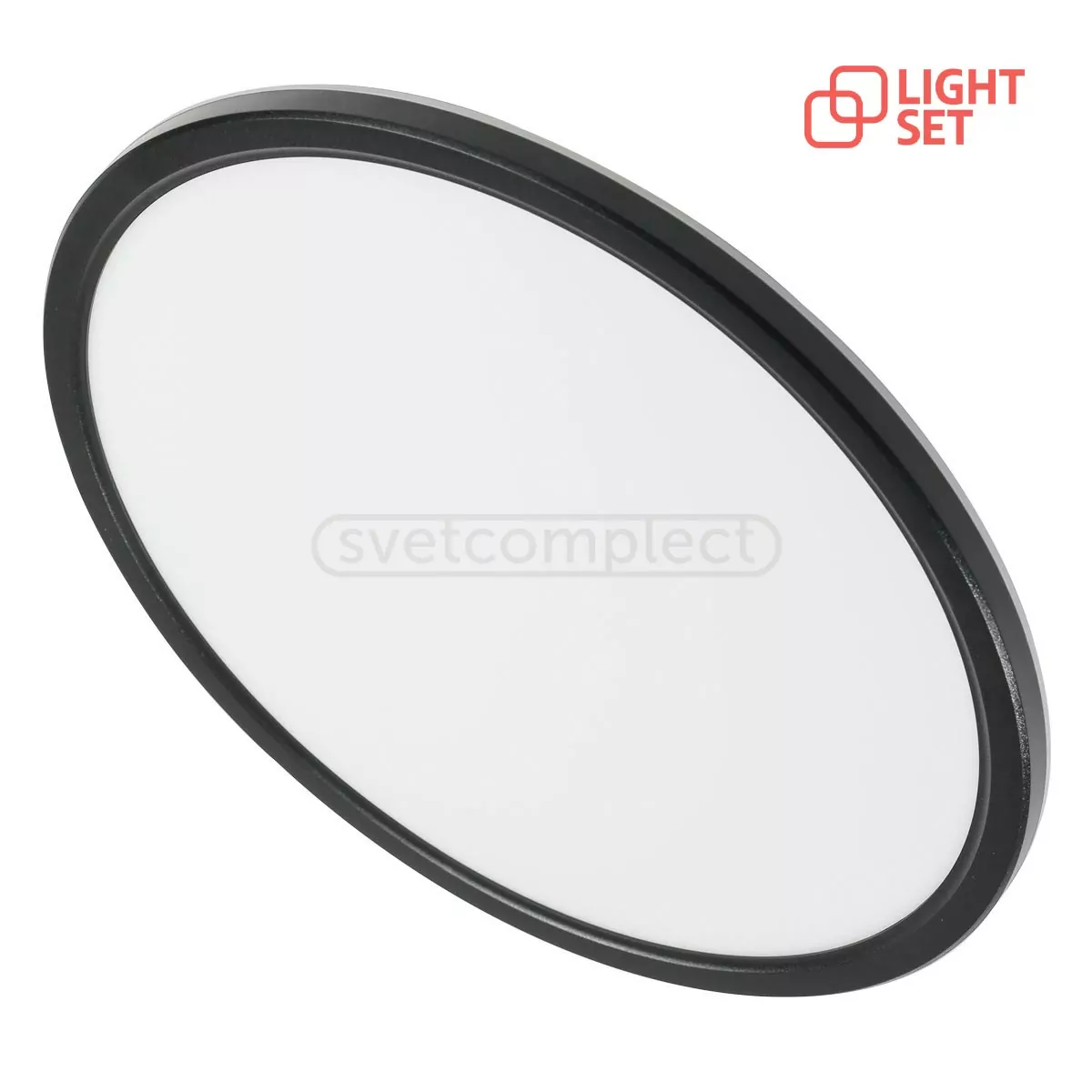 Світильник LED SYNEVIR R 295 24W 4500K чорний back light LIGHT SET