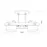 Стельовий світильник KONVALIA CRL160 E27 2x40W WOOD чорний LIGHT SET