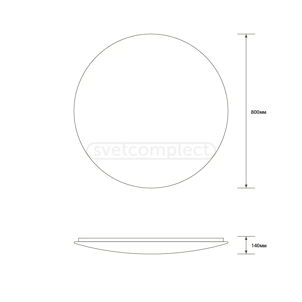 Світильник LED SL-R 130 RGB TX IR RC