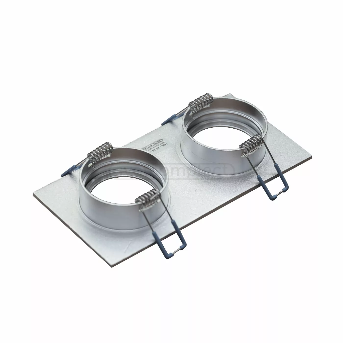 Світильник точковий AS 20-2 MR16 G5.3 aluminium