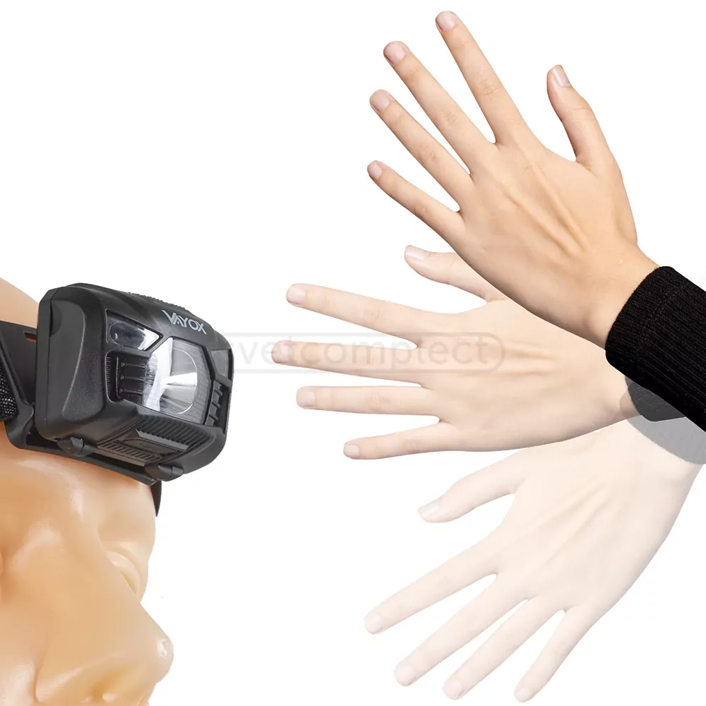 Ліхтар VAYOX налобний LED VA0020 3W 1200mAh