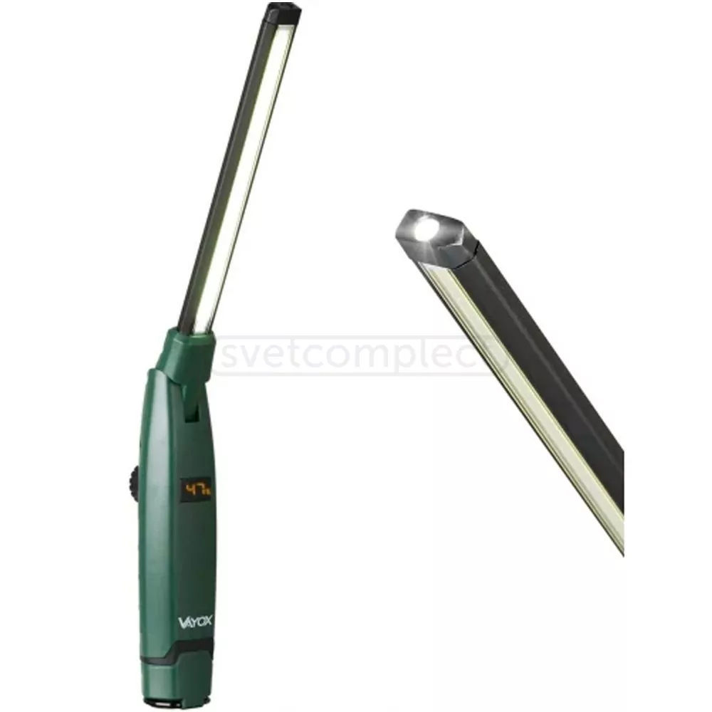 Ліхтар акумуляторний VAYOX LED VA0067 5W+1W 2000mAh