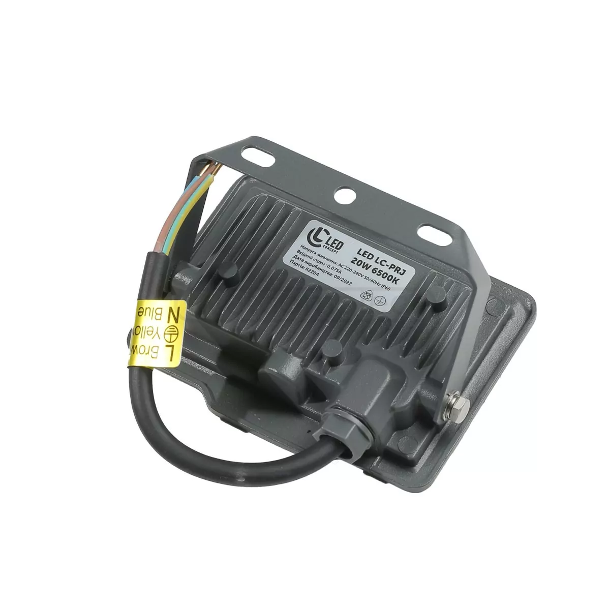 Прожектор LED LC-PRJ 20W 6500K, IP65