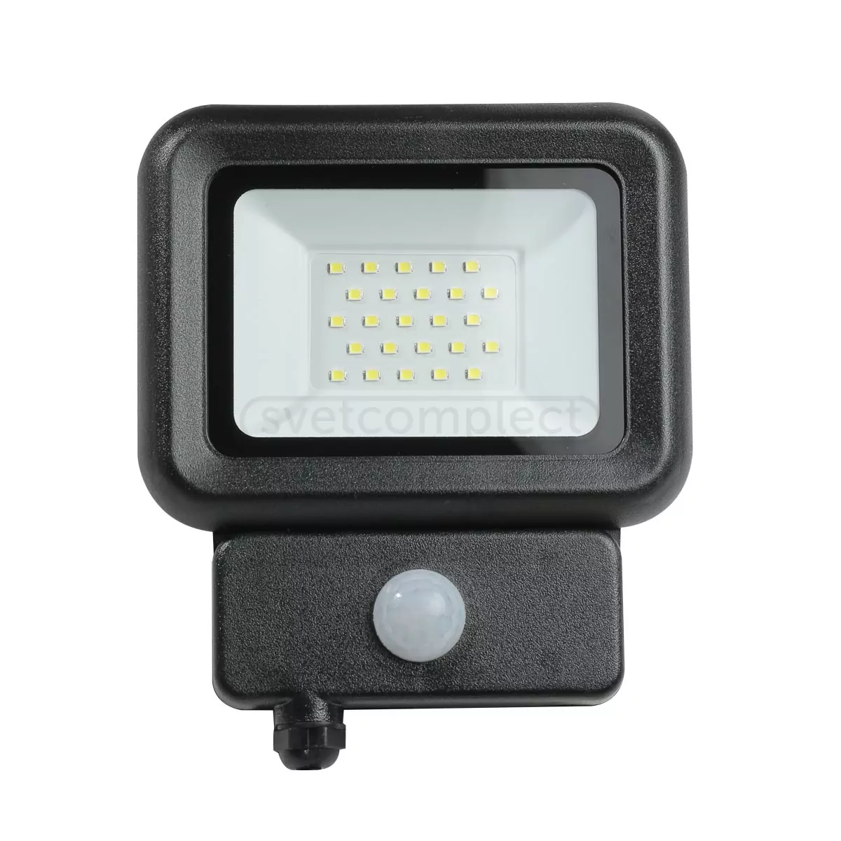 Прожектор з датчиком руху LED FL-LC  020 SMD 20W IP65
