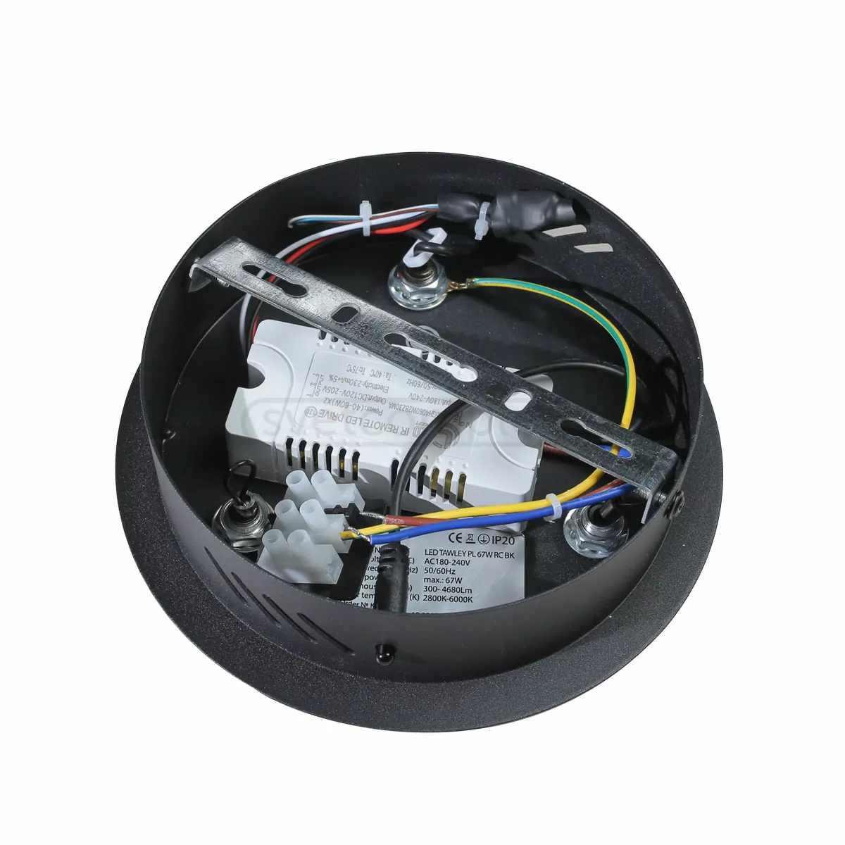Світильник світлодіодний LED Tawley PL 67W RC BK LED CONCEPT Світильник світлодіодний LED Tawley PL 67W RC BK LED CONCEPT