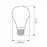 Лампа світлодіодна LED A60 E27 A 12W 4000K LED CONCEPT