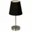 Настільна лампа 1-L 1хЕ14 чорна Action