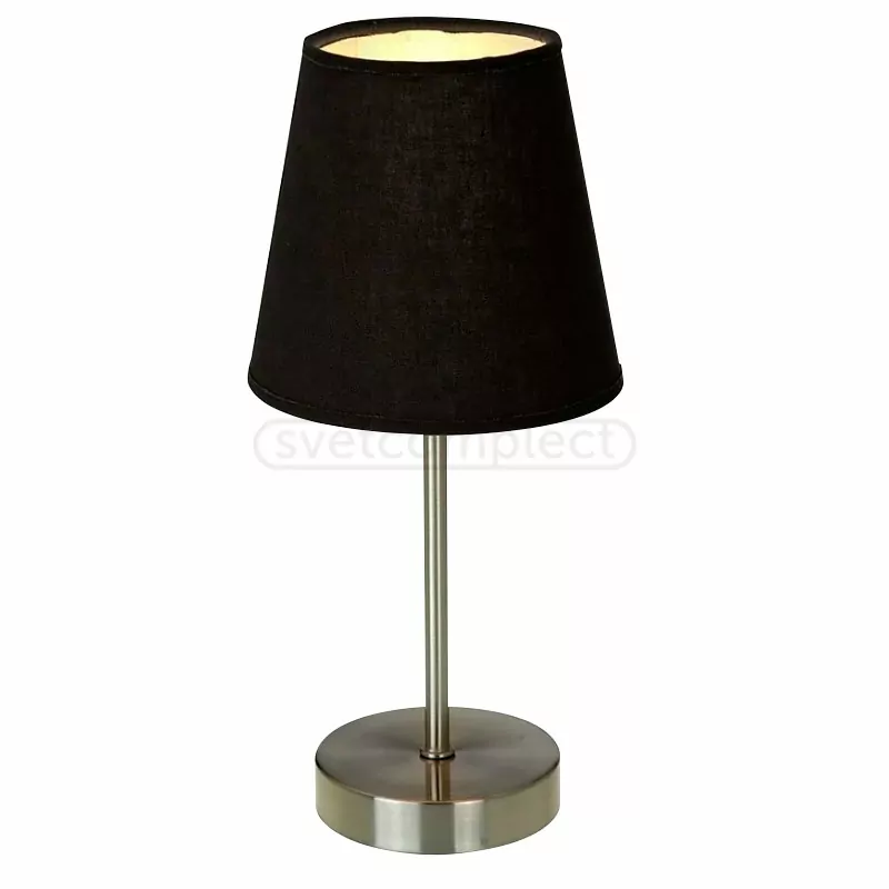 Настільна лампа 1-L 1хЕ14 чорна Action