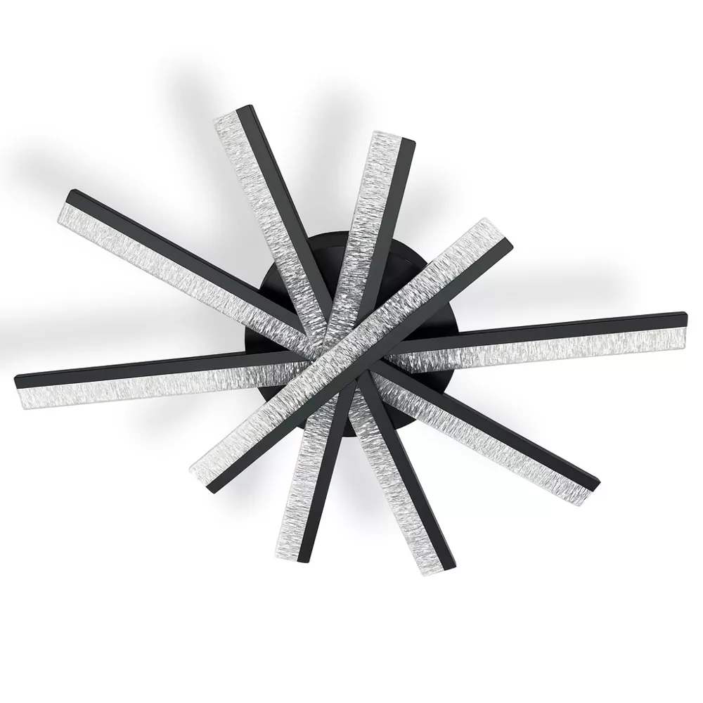 Світильник стельовий GRIM LED R 5 54W RC,4300Lm,3000-6500K,660x900x140mm,мет.акр.чорн.LIGHT SET