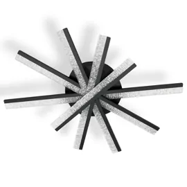 Світильник стельовий GRIM LED R 5 54W RC,4300Lm,3000-6500K,660x900x140mm,мет.акр.чорн.LIGHT SET