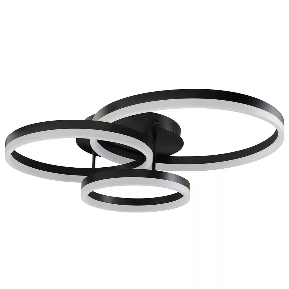 Світильник GALKA LED CL 102W RC 5200Lm,3000-6500К,585х705х175mm,метал/пластик,чорний,LIGHT SET