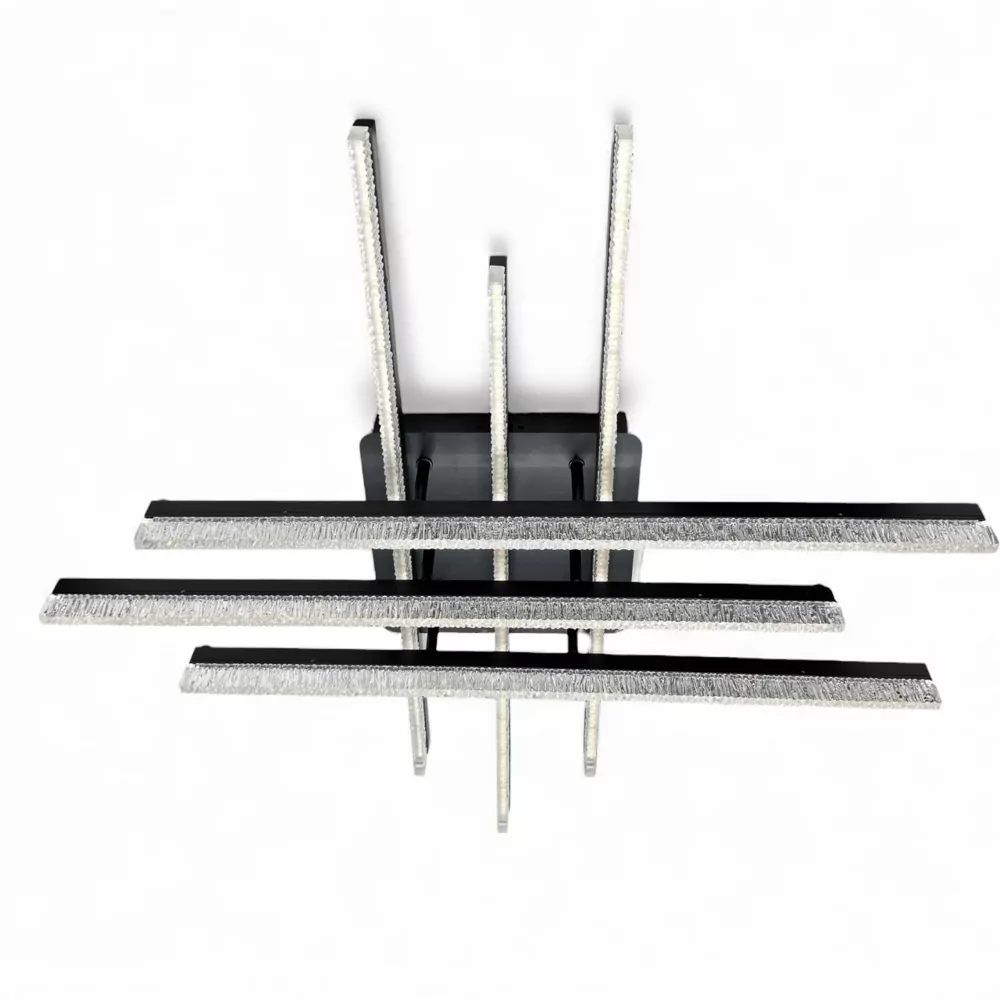 Світильник стельовий GRIM LED S 6 108W RС,8650Lm,3000-6500K,700x700x135mm,мет.акр.чорн.LIGHT SET