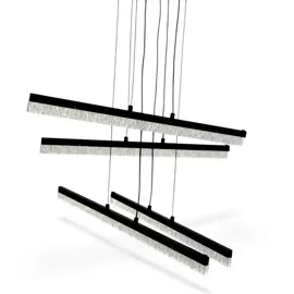 Світильник підвісний GRIM PL-S 4 71W RC,4500Lm,3000-6500K,630x700x1000mm,мет.акр.чор.LIGHT SET