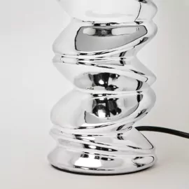 Настільна лампа 715-GL 1xE14 білий + срібло ZUMA LINE