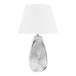 Настільна лампа 807-SL 1xE14 білий + срібло ZUMA LINE