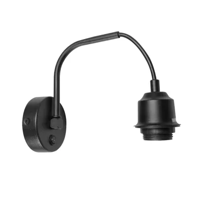 Бра AS 1715 LOFT E27 1x40W BK