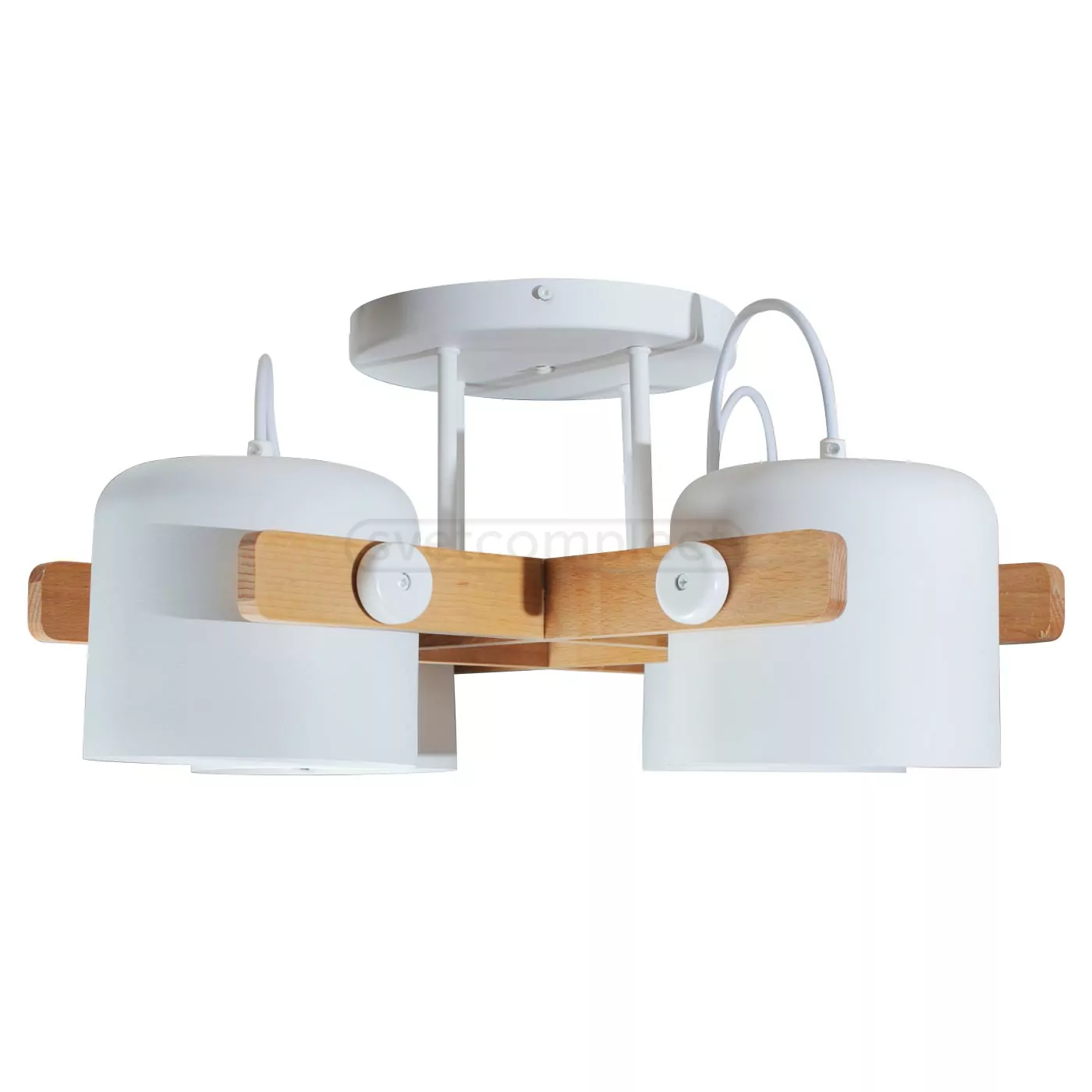 Светильник потолочный LOFT CRL 160 E27 4x40W WD/WH