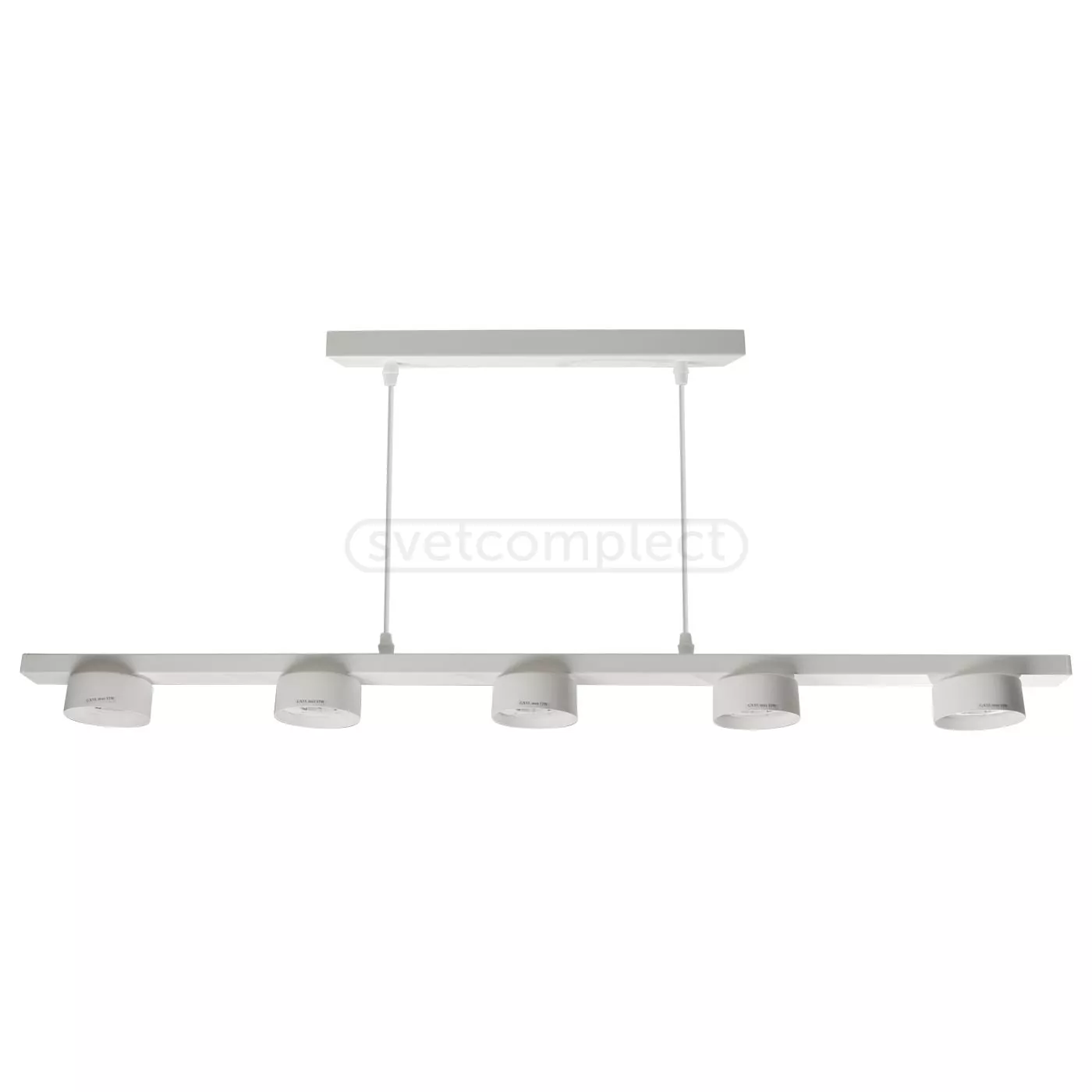 Підвіс RL PLANK  5*GX53 WH