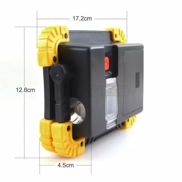 Ліхтар світлодіодний GL-2004 (1 COB) 20W 2000mAh