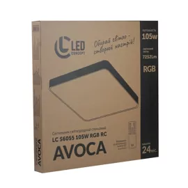 LED світильник AVOCA LC S6055 105W RC RGB білий