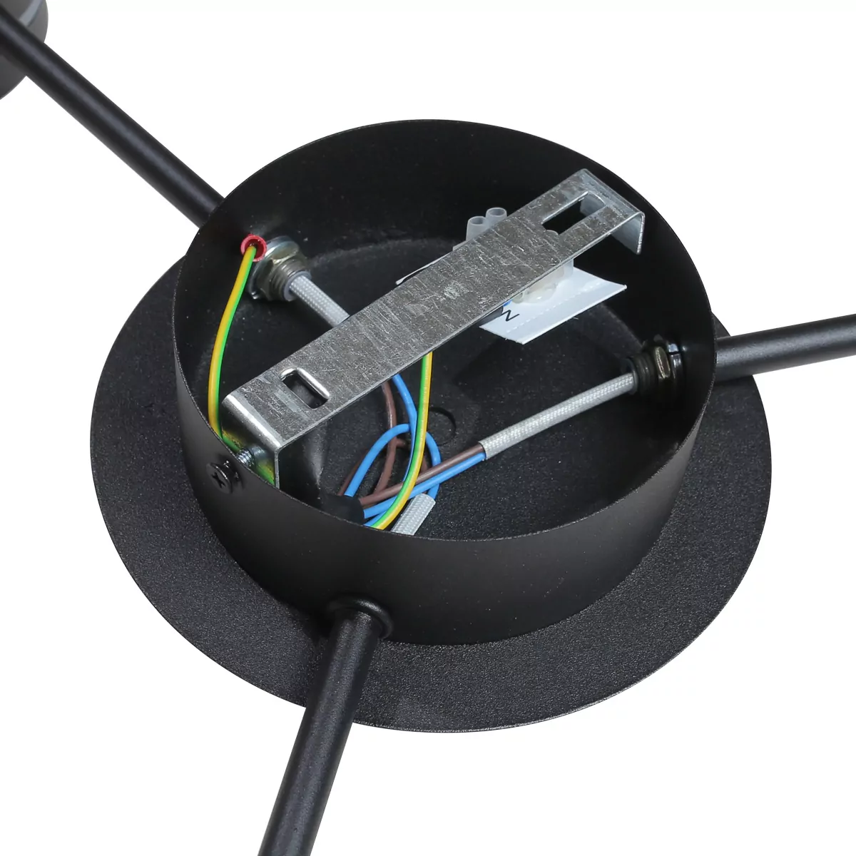 Люстра G NURE 3x GX53 чорний СВЕТКОМПЛЕКТ