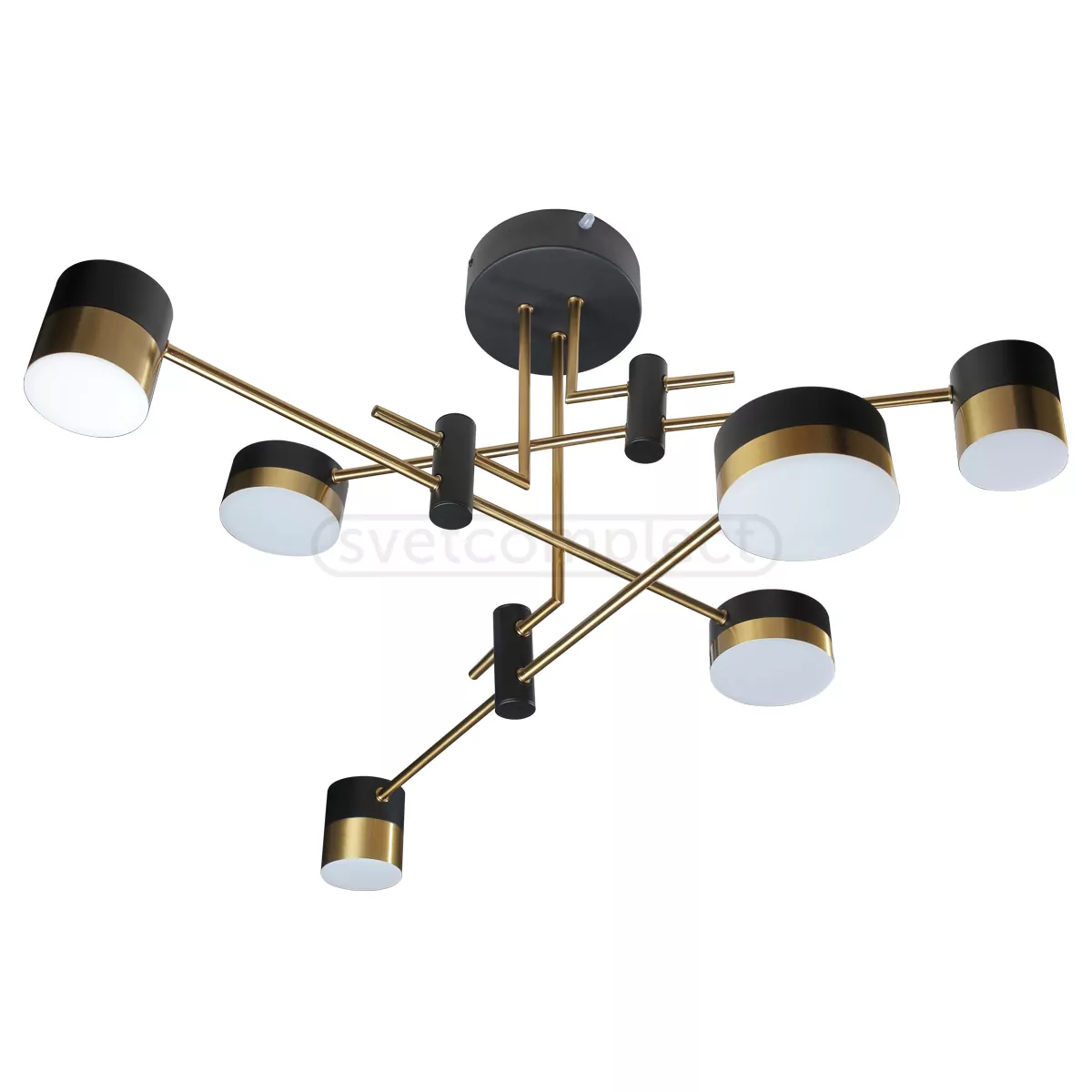 Світильник світлодіодний LED ASKE 7540 55W RC BK+Bronze LED CONCEPT