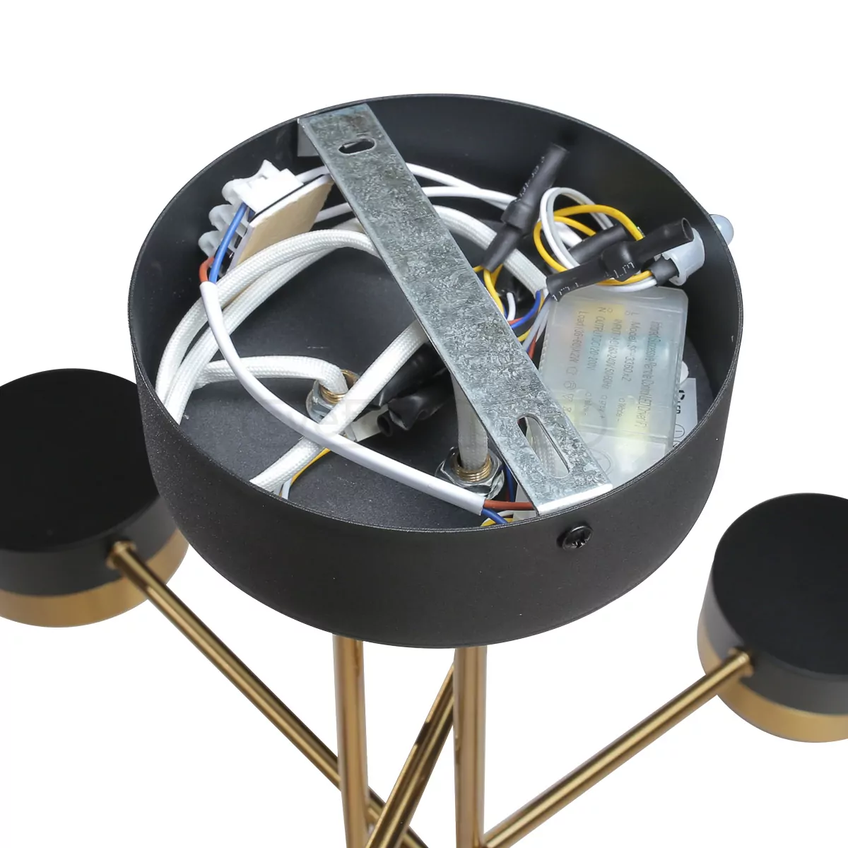 Світильник світлодіодний LED ASKE 7540 55W RC BK+Bronze LED CONCEPT