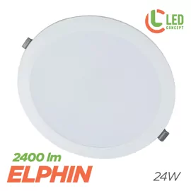 Світильник світлодіодний LED ELPHIN LCR220 24W 4500К WH LED CONCEPT