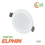 Світильник світлодіодний LED ELPHIN LCR90 5W 4500К WH LED CONCEPT