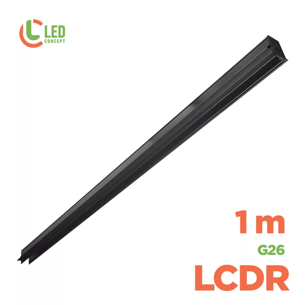Шинопровід для магнітних треків LCDR - 1M G26 BK Led Concept