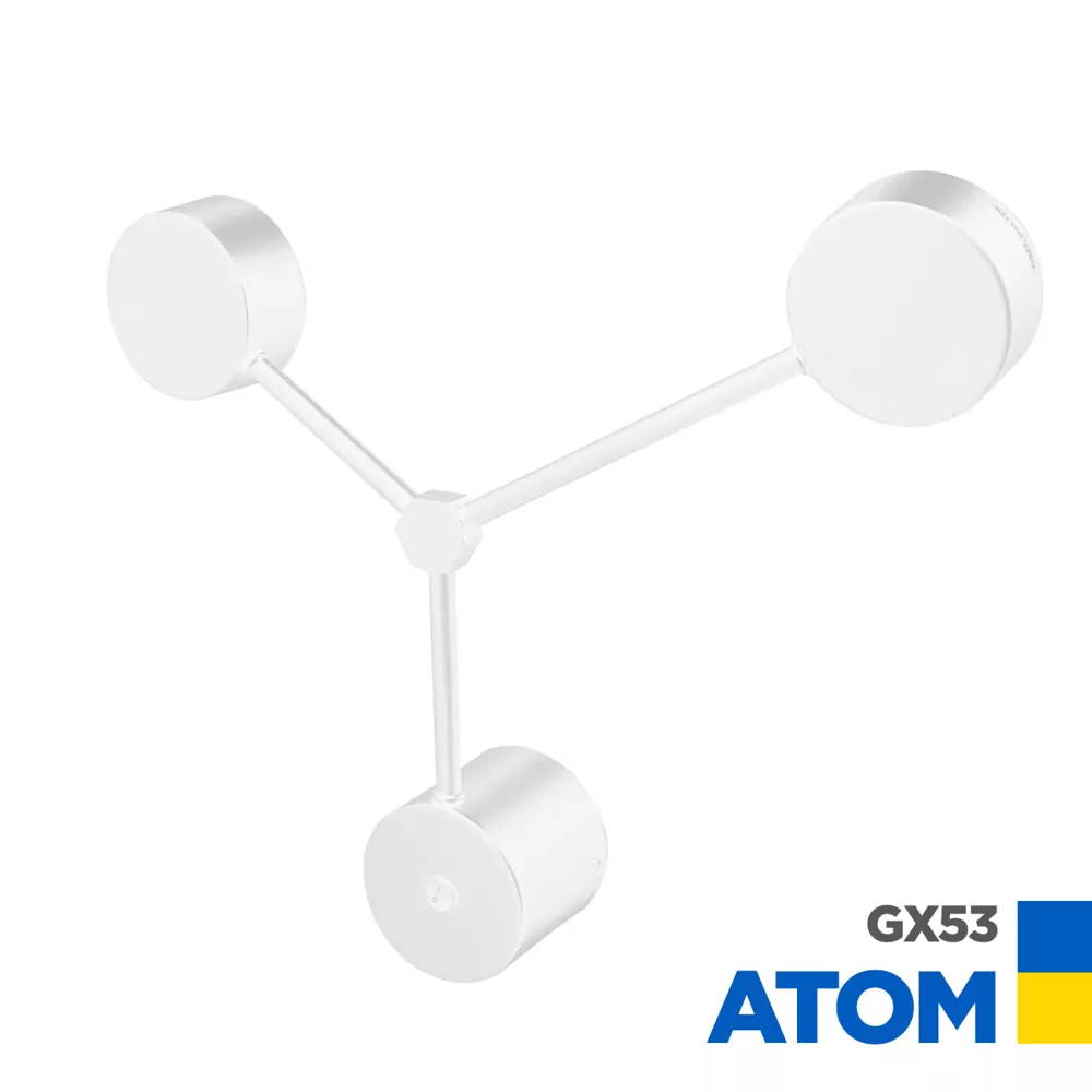 Бра Atom 2x GX53 Білий