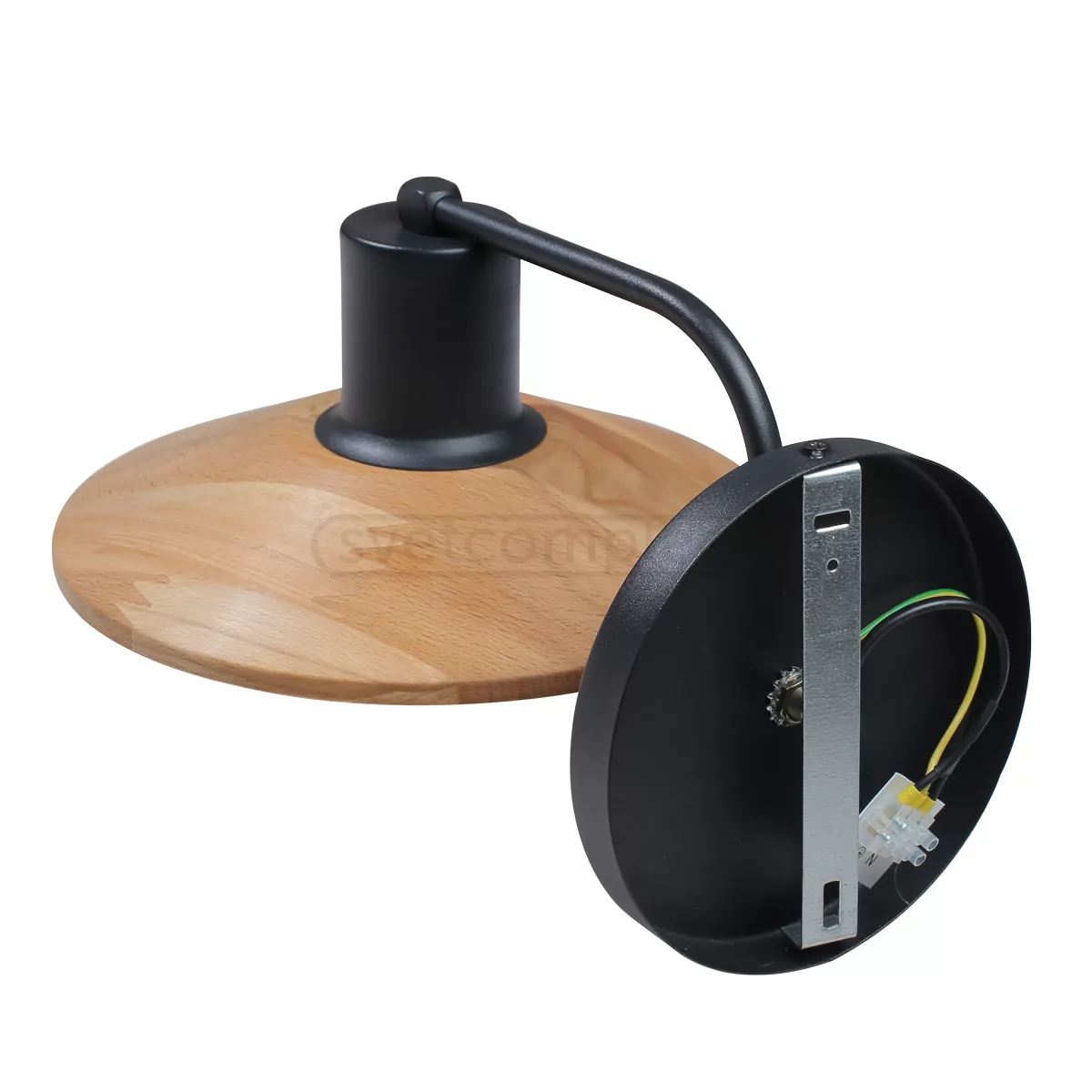 Бра HAT 1xGX53 чорний Светкомплект