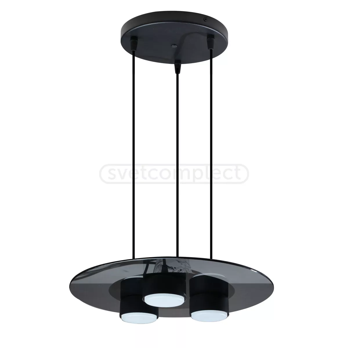 Підвіс  SP LUNA 3xGX53 чорний Светкомплект