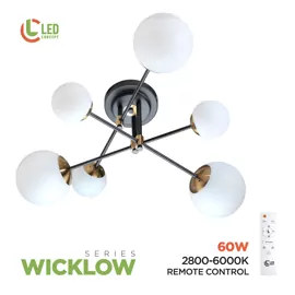 Люстра  Wicklow LED 6 60W RC LED CONCEPT 