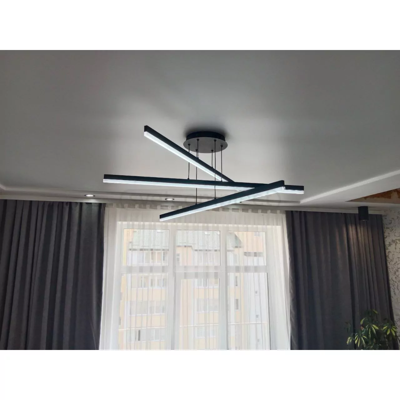 Підвіс Bray LED 3 85Вт RC чорний LED CONCEPT 