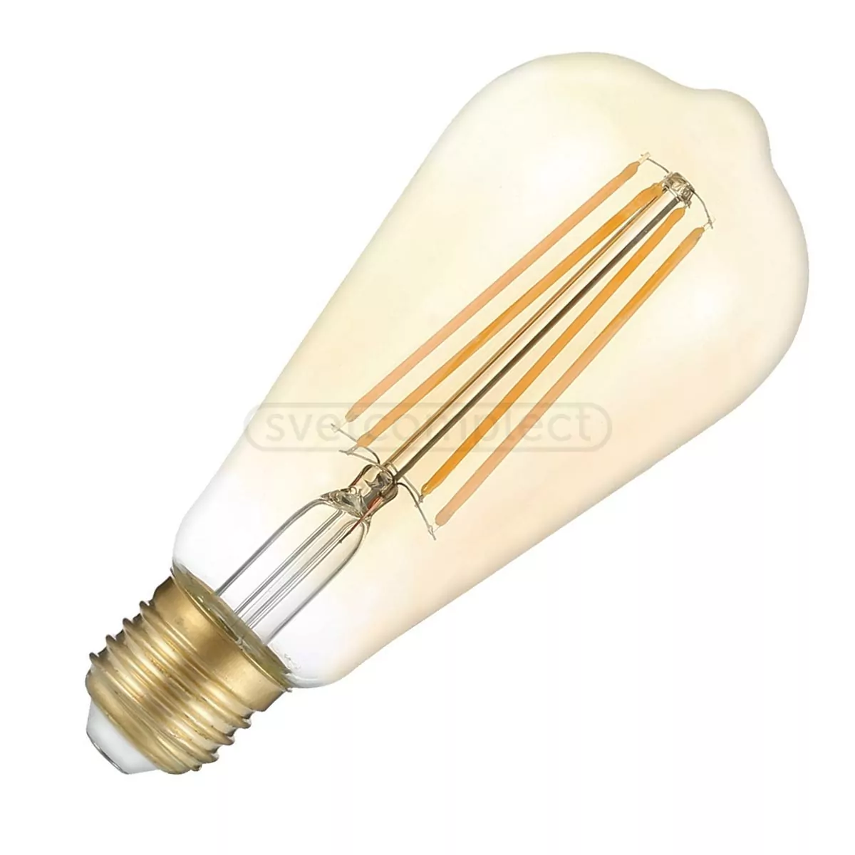 Лампа FIL LED CONCEPT LC ST64 E27 6W 2500K AMBER Лампа FIL LED CONCEPT LC ST64 E27 6W 2500K AMBER