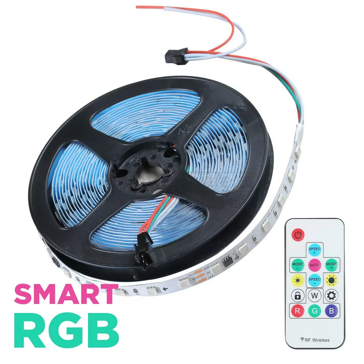Набір світлодіодної стрічки LED CONCEPT SMART LC 60 5050  24V RGB DIGITAL MAGIC  Набір світлодіодної стрічки LED CONCEPT SMART LC 60 5050  24V RGB DIGITAL MAGIC